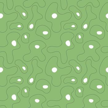 pseudocellular structures pattern, green background. vector