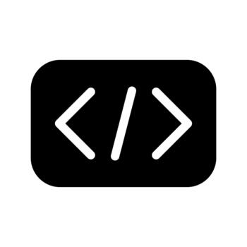 codificación programación desarrollo icono vector