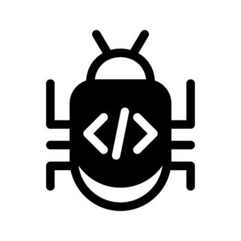 Bug Software Error Issue Icon vector