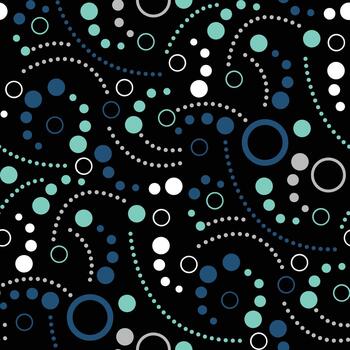 Colorful dot pattern design vector