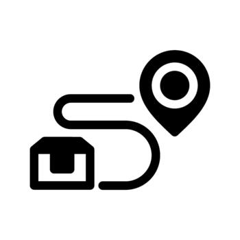 rastreo proceso icono vector