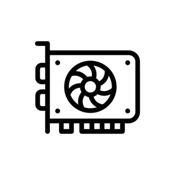 Computer Graphics Processing Unit vector