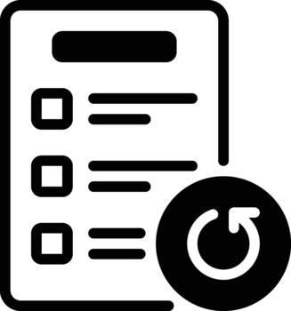 Appointment Reminder Icon solid vector