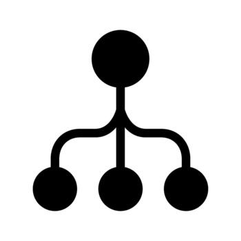 estructura marco de referencia sistema icono vector