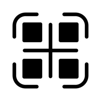 Qr Code Scan Icon vector