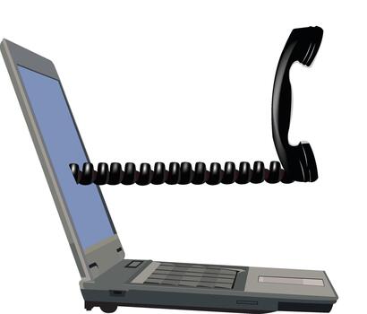 computadora navegar comunicar vector