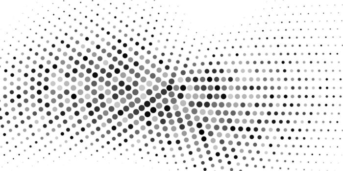 halftone dot pattern background vector