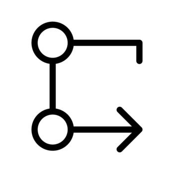 Algorithm code icon vector