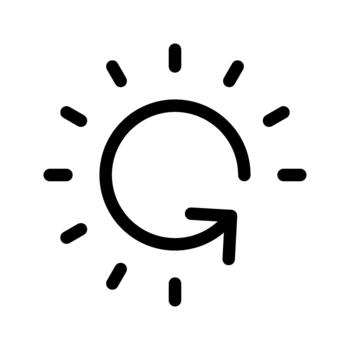 Loading Arrow Icon vector