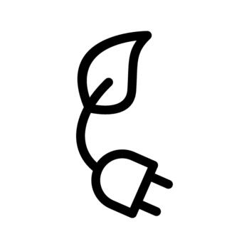 Power Plug Icon vector