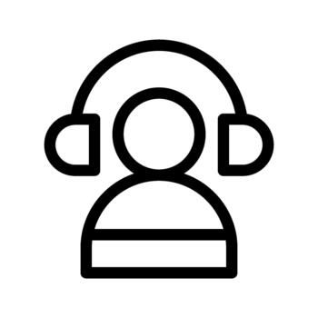Support help icon vector