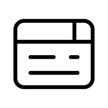 Interface design icon vector