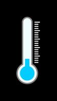 medisch en weer thermometer animatie temperatuur toenemen verminderen alpha kanaal 4k video