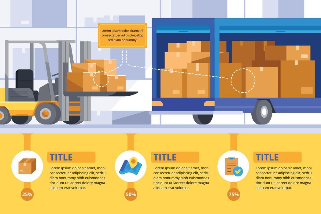 Warehouse Infographic Vector Art, Icons, and Graphics for Free Download