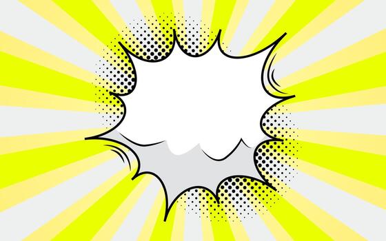 Comic blank background vector