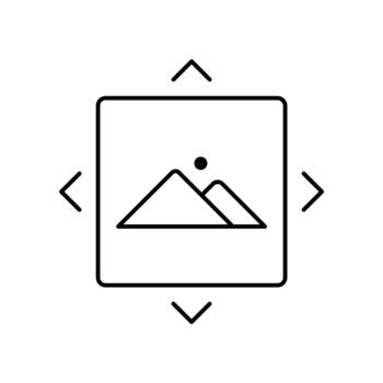 icono un espacial informática, aislado en contra un limpiar antecedentes. vector