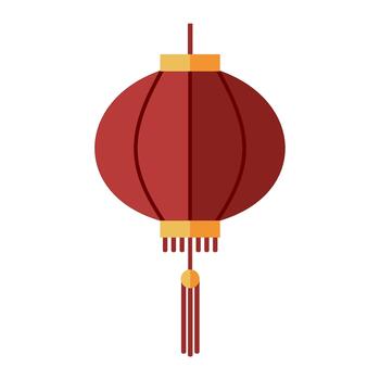 Patterned Lantern Icon vector