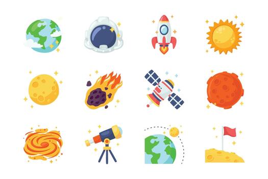 Space Isolated Object Set vector