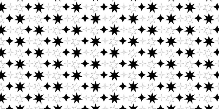 Twinkle Star Pattern Background vector