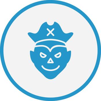 Monster 3D Interface Shape Icon vector