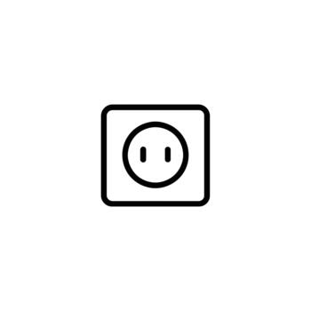 Wall Power Socket vector