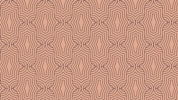 Linear Flat Abstract Lines Pattern vector