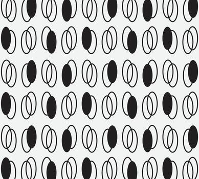 oval forma modelo diseño vector