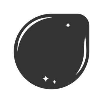 Drop shaped pattern vector