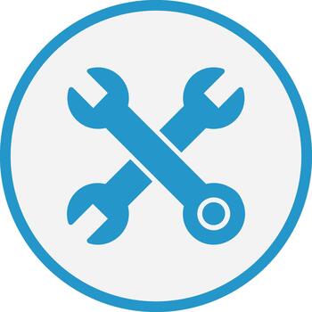 Tools 3D Interface Shape Icon vector