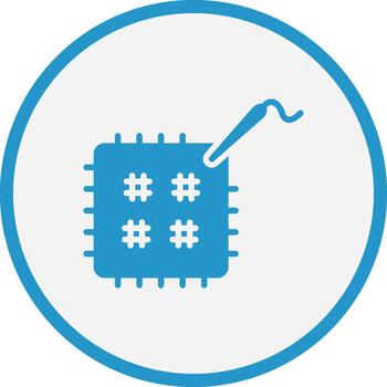 Patch Sleek Visual Mark Shape vector