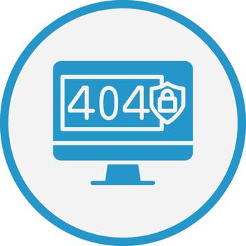 404 Error Sharp Edge Visual Form vector