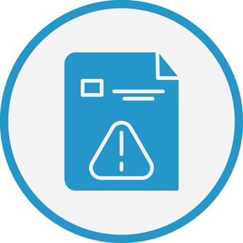 Error Sharp Line Mark Icon vector