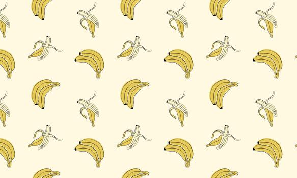 bananas modelo antecedentes vector