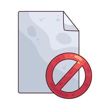 documento no permitido vector