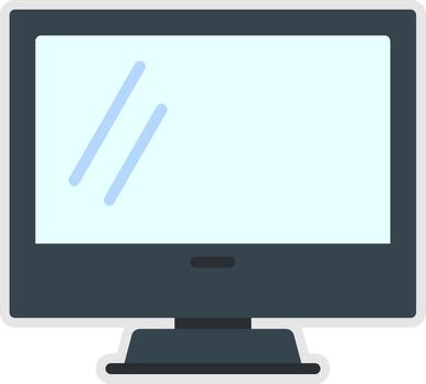 Computer UX Focused Shape Element vector