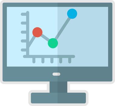 analítica interfaz línea gráfico elemento vector