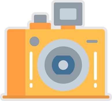 Compact Camera Sharp Edge Visual Form vector