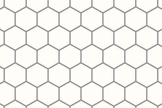 enrejado hexagonal malla modelo con repitiendo abierto marco de referencia vector