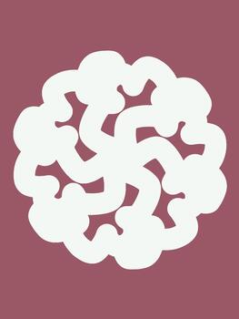 Simple Abstract Pattern Design vector