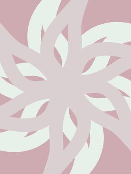 Simple flower Pattern Background vector