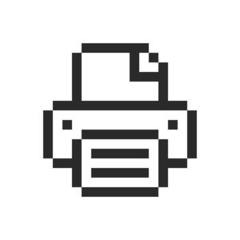 impresora dispositivo herramienta vector