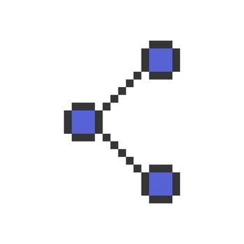 compartir botón ui vector