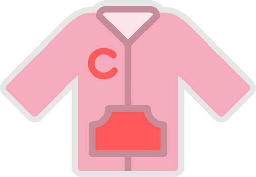 chaqueta limpiar marco objeto diseño vector