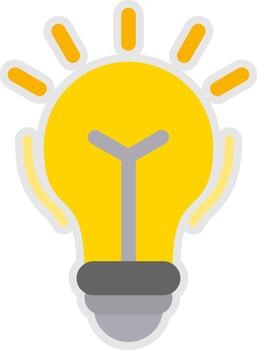 Creativity Web-Based Design Element Icon vector