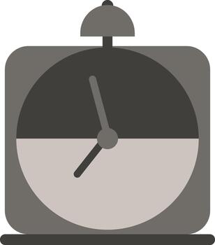 Kitchen timer dial icon vector