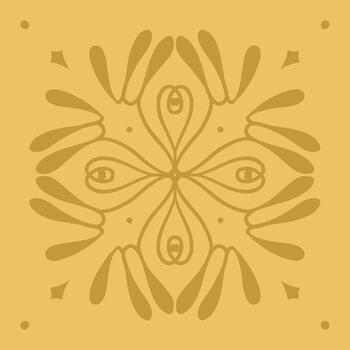 Tile pattern floor vector