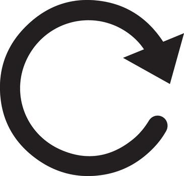 lazo dirección flecha icono vector