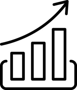 Data Usage Icon vector