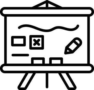 Solving Question Icon vector