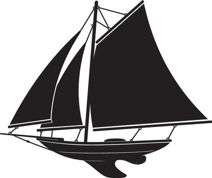 Sloop Sail Boat vector